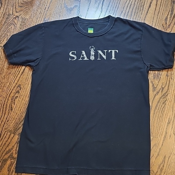 Hard 8 Clothing Other - Hard 8 Black and Red Short Sleeve Tee with Sinner/Saint Graphic Reversible
